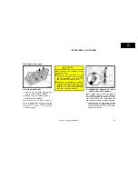 Preview for 41 page of Toyota Solara 2001 Operating Manual