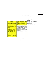 Preview for 67 page of Toyota Solara 2001 Operating Manual