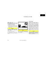 Preview for 180 page of Toyota Solara 2001 Operating Manual