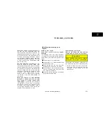 Preview for 211 page of Toyota Solara 2001 Operating Manual