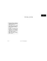 Preview for 216 page of Toyota Solara 2001 Operating Manual