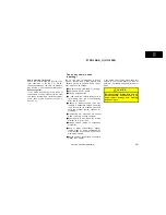 Preview for 221 page of Toyota Solara 2001 Operating Manual