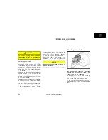 Preview for 234 page of Toyota Solara 2001 Operating Manual