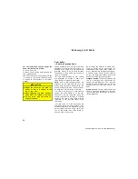 Предварительный просмотр 58 страницы Toyota Solara 2005 Owner'S Manual