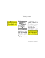 Предварительный просмотр 117 страницы Toyota Solara 2005 Owner'S Manual