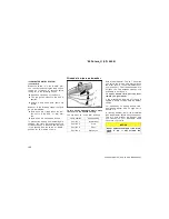 Предварительный просмотр 130 страницы Toyota Solara 2005 Owner'S Manual