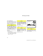 Предварительный просмотр 282 страницы Toyota Solara 2005 Owner'S Manual