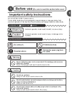 Предварительный просмотр 3 страницы Toyota SP100 Series Instruction Manual