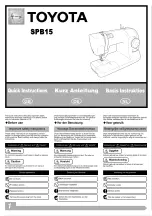 Toyota SPB15 Quick Instructions preview