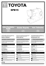 Preview for 9 page of Toyota SPB15 Quick Instructions