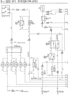 Предварительный просмотр 22 страницы Toyota SUPRA 1987 Electrical Wiring Diagram