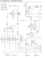 Предварительный просмотр 28 страницы Toyota SUPRA 1987 Electrical Wiring Diagram