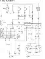 Предварительный просмотр 40 страницы Toyota SUPRA 1987 Electrical Wiring Diagram