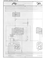 Предварительный просмотр 135 страницы Toyota SUPRA 1987 Electrical Wiring Diagram