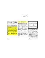 Предварительный просмотр 34 страницы Toyota Tacoma 2000 Operating Manual