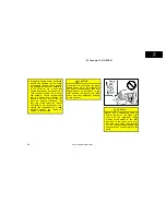 Предварительный просмотр 44 страницы Toyota Tacoma 2001 Operating Manual