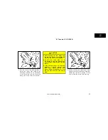 Предварительный просмотр 61 страницы Toyota Tacoma 2001 Operating Manual