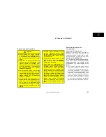 Предварительный просмотр 185 страницы Toyota Tacoma 2001 Operating Manual