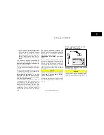 Предварительный просмотр 186 страницы Toyota Tacoma 2001 Operating Manual