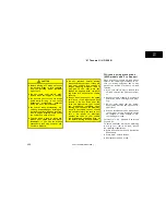 Предварительный просмотр 198 страницы Toyota Tacoma 2001 Operating Manual