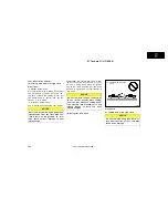 Предварительный просмотр 226 страницы Toyota Tacoma 2001 Operating Manual