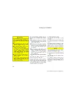 Предварительный просмотр 124 страницы Toyota Tacoma 2004 Operating Manual