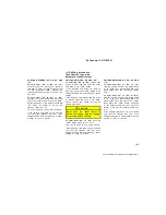 Предварительный просмотр 143 страницы Toyota Tacoma 2004 Operating Manual