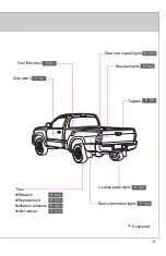 Preview for 9 page of Toyota Tacoma 2012 Owner'S Manual