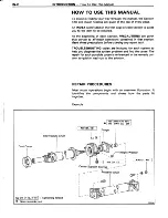 Preview for 4 page of Toyota Tercel 1985 Repair Manual