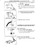 Preview for 105 page of Toyota Tercel 1985 Repair Manual