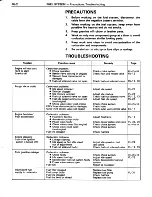 Preview for 152 page of Toyota Tercel 1985 Repair Manual