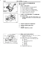 Preview for 174 page of Toyota Tercel 1985 Repair Manual