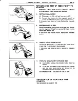 Preview for 244 page of Toyota Tercel 1985 Repair Manual