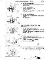 Preview for 491 page of Toyota Tercel 1985 Repair Manual