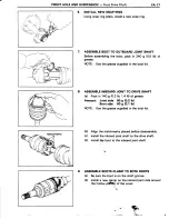 Preview for 497 page of Toyota Tercel 1985 Repair Manual