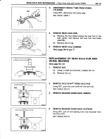 Preview for 521 page of Toyota Tercel 1985 Repair Manual