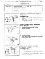 Preview for 729 page of Toyota Tercel 1985 Repair Manual