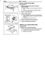 Preview for 762 page of Toyota Tercel 1985 Repair Manual