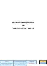 Preview for 1 page of Toyota Touch 2 Repair Manual