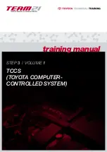 Preview for 1 page of Toyota TOYOTA COMPUTER-CONTROLLED SYSTEM Training Manual