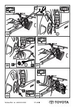 Предварительный просмотр 17 страницы Toyota TPA 800 Installation Instructions Manual