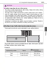 Предварительный просмотр 223 страницы Toyota Tundra 2015 Manual