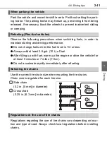 Предварительный просмотр 241 страницы Toyota Tundra 2015 Manual