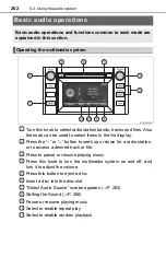 Предварительный просмотр 262 страницы Toyota Tundra 2015 Manual