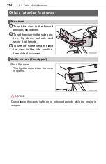 Предварительный просмотр 374 страницы Toyota Tundra 2015 Manual