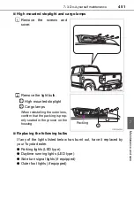 Предварительный просмотр 451 страницы Toyota Tundra 2015 Manual