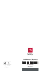 Предварительный просмотр 52 страницы Toyota Tundra 2020 Quick Reference Manual