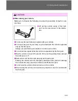 Preview for 438 page of Toyota VENZA 2009 Owner'S Manual