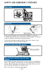 Preview for 26 page of Toyota VENZA 2010 Quick Reference Manual