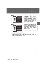 Preview for 199 page of Toyota Venza 2014 Owner'S Manual